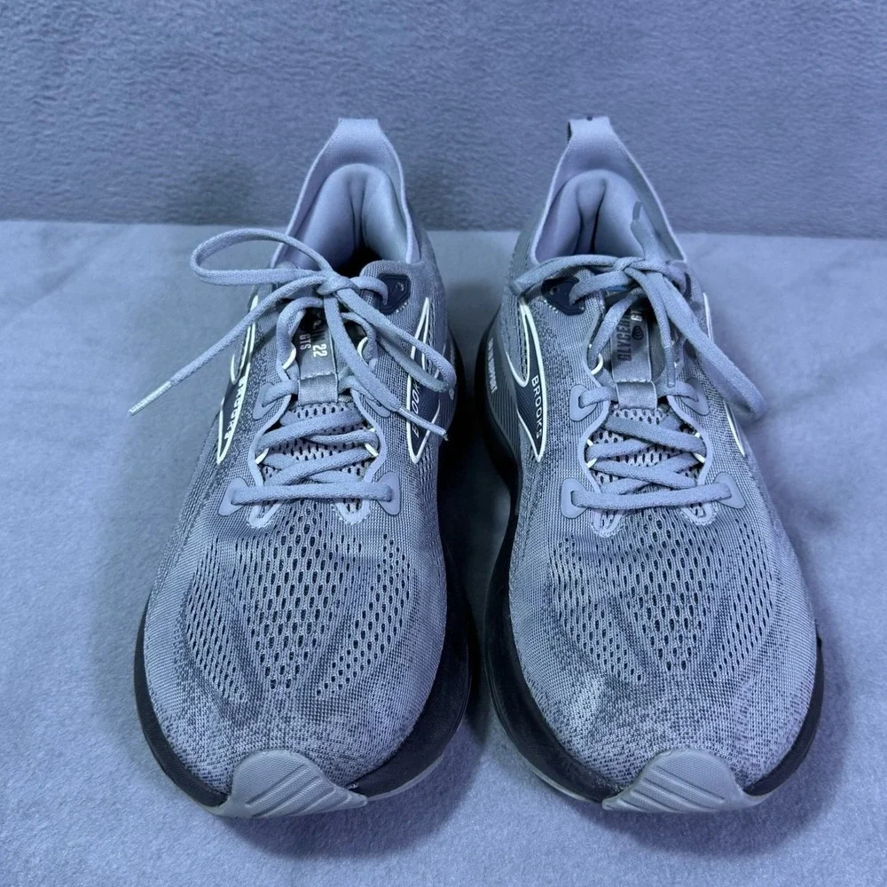 Brooks Glycerin GTS 22 Shoes Mens 12 D Gray Black Running 1104461D078 Modern